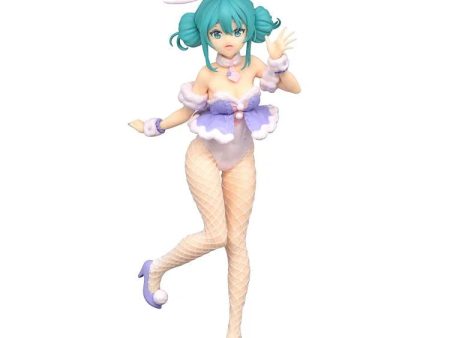 Hatsune Miku Figure BiCute Bunnies Lavender White Rabbit Ver. For Sale