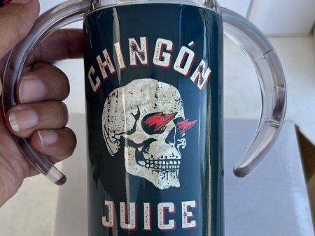 11oz Chingon juice sippy cup Online now