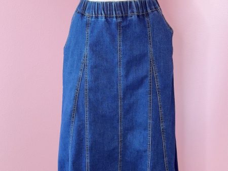 River Blue Denim Skirt For Sale