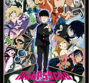 Mob Psycho 100 Wall Scroll  Key Art 2  For Sale