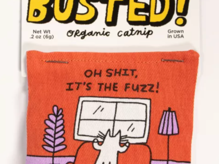 Busted! It s The Fuzz! Catnip Cat Toy Online Hot Sale