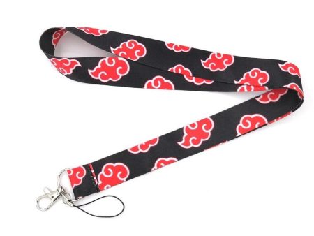 Naruto Lanyard Akatsuki Clouds Online now