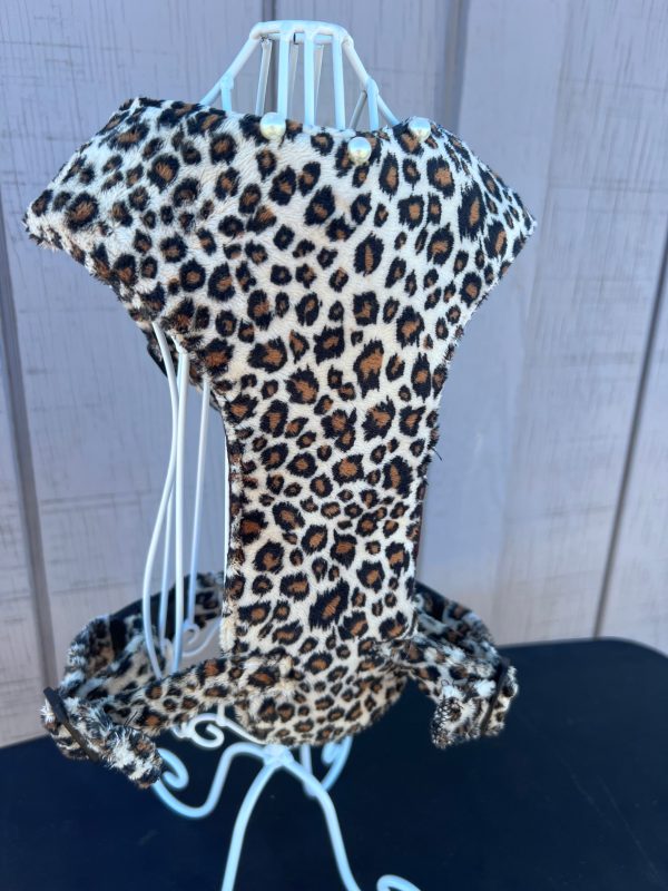 Medium Leopard print No Choke Dog Harness For Sale