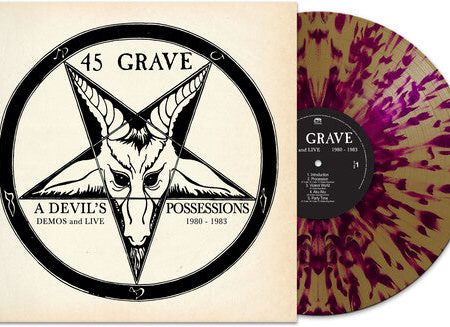 45 Grave - A Devil s Possessions - Demos & Live 1980-1983 Color Vinyl LP Online Hot Sale