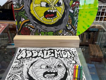 Addalemon - Ripe Splatter Color Vinyl w  Coloring Page RSD Online