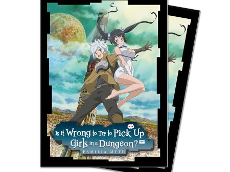 Is It Wrong to Try to Pick Up Girls in a Dungeon? Ultra Pro Sleeves Bell and Hestia Ver. (65 Count) Hot on Sale