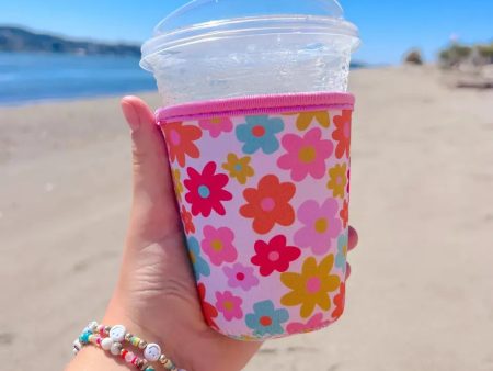 Retro Florals Cutie Cup Cover For Cheap