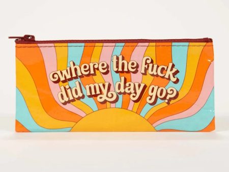 Where d My Day Go Pencil Case Discount