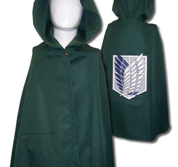 Attack on Titan Scouting Legion Hooded Cloak Online now