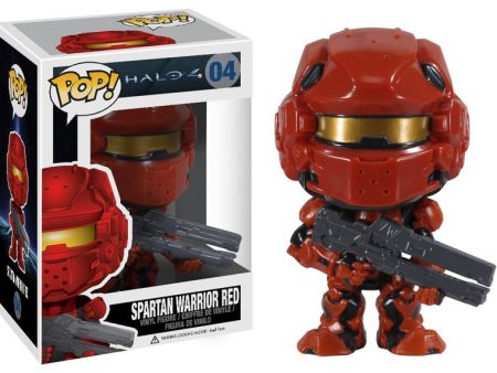 Halo 4 Funko Pop! Spartan Warrior Red Online