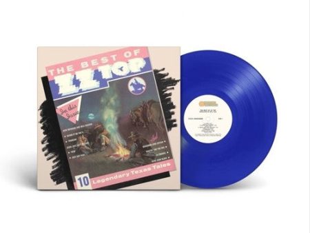 ZZ Top - The Best of ZZ Top (ROCKTOBER) Translucent Blue Color Vinyl LP For Cheap