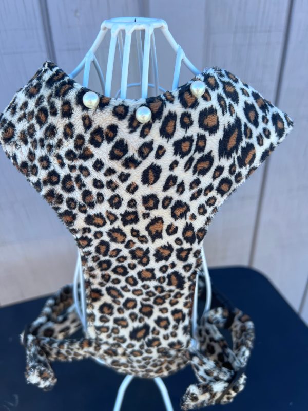 Medium Leopard print No Choke Dog Harness For Sale