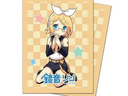 Hatsune Miku Ultra Pro Sleeves Megane Kagamine Rin Ver. (50 Count) on Sale