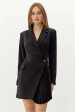 Suits You Swell Pleated Front Blazer Dress Online Sale