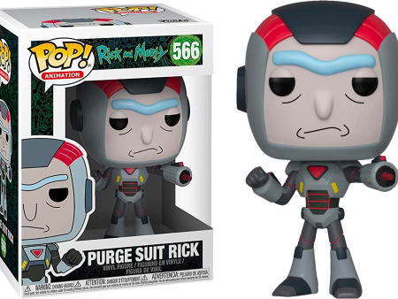 Rick and Morty Funko Pop! Rick Purge Suit Hot on Sale