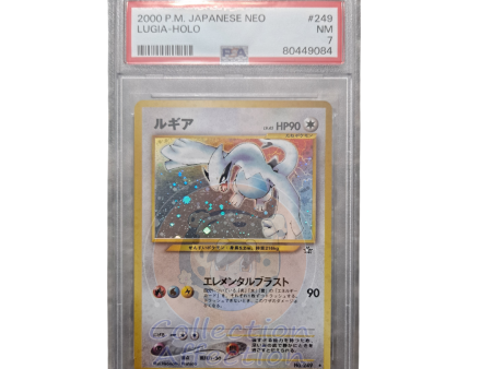 Pokemon TCG Graded Card PSA 7 Lugia (Japanese Neo Genesis) Online now