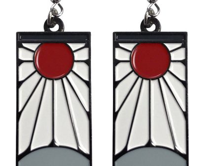 Demon Slayer Hanafuda Earrings Discount