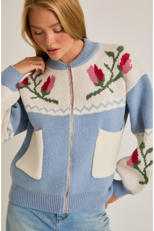 Winter Garden Sweater Jacket Hot on Sale