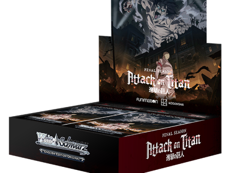 Weiss Schwarz Attack On Titan: Final Season Booster For Discount