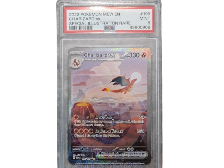 Pokemon TCG Graded Card PSA 9 Charizard ex (151 Alternate Art) For Discount