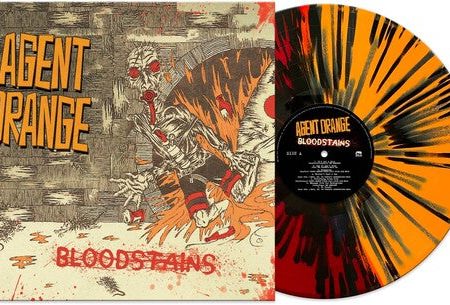 Agent Orange - Bloodstains - Orange  Red  Black Splatter Color Vinyl Supply