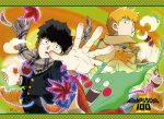 Mob Psycho 100 Wall Scroll  Kageyama, Reigen and Ekubo in Fall  Online