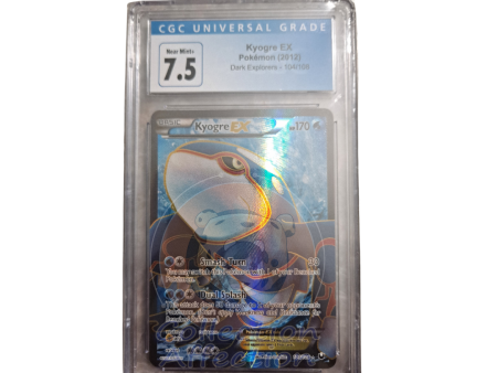 Pokemon TCG Graded Card CGC 7.5 Kogre EX (Dark Explorers Full Art) Online Hot Sale