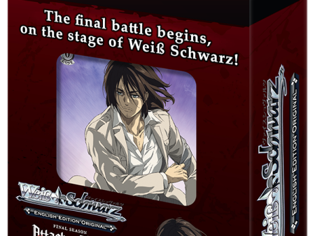 Weiss Schwarz Attack On Titan: Final Season Trial Deck For Cheap