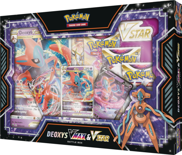 Pokemon TCG Collectors Battle Box Deoxys VMax & VStar Sale