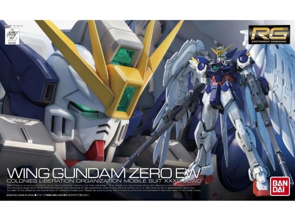 Gundam Model Kit Wing Gundam Zero Ew RG 1 144 Fashion