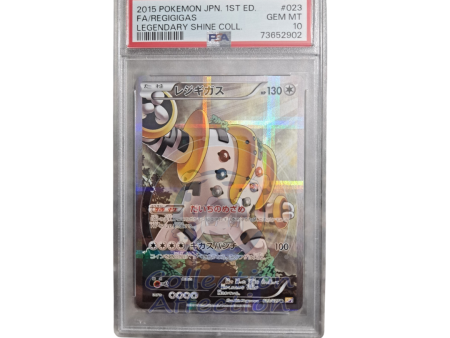 Pokemon TCG Graded Card PSA 10 Regigigas (Japanese Legendary Shine Collection Full Art) Fashion