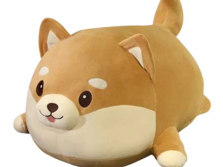 Animal Cutesy Plush Shiba Inu Pillow For Discount