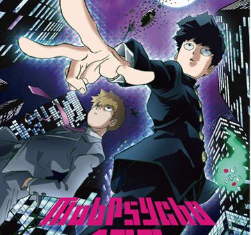 Mob Psycho 100 Wall Scroll  Key Art 1  Cheap