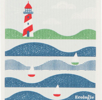 Ecologie Lighthouse Swedish Dishcloth on Sale