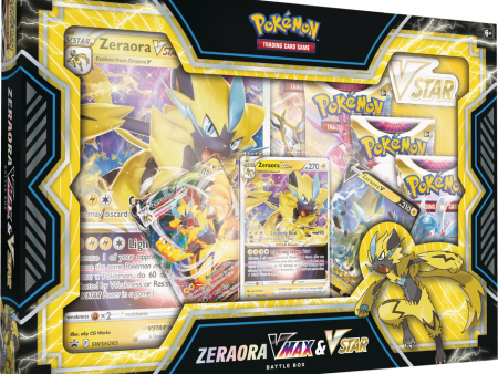 Pokemon TCG Collectors Battle Box Zeraora VMax & VStar For Discount