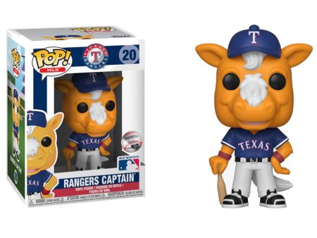 MLB Mascots Funko Pop! Texas Rangers Captain Supply