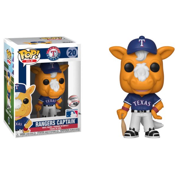 MLB Mascots Funko Pop! Texas Rangers Captain Supply