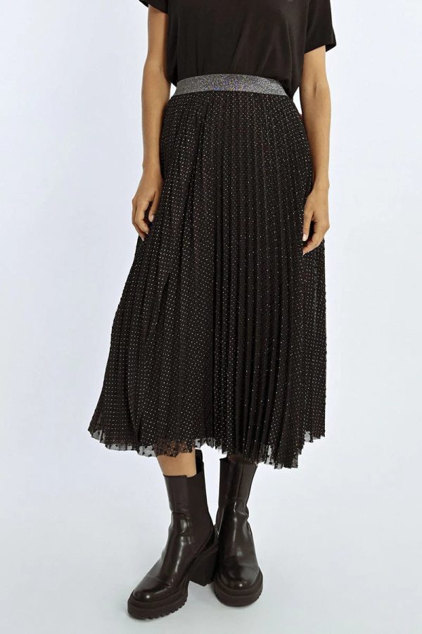 Holiday Dreams Do Come True Pleated Skirt Online