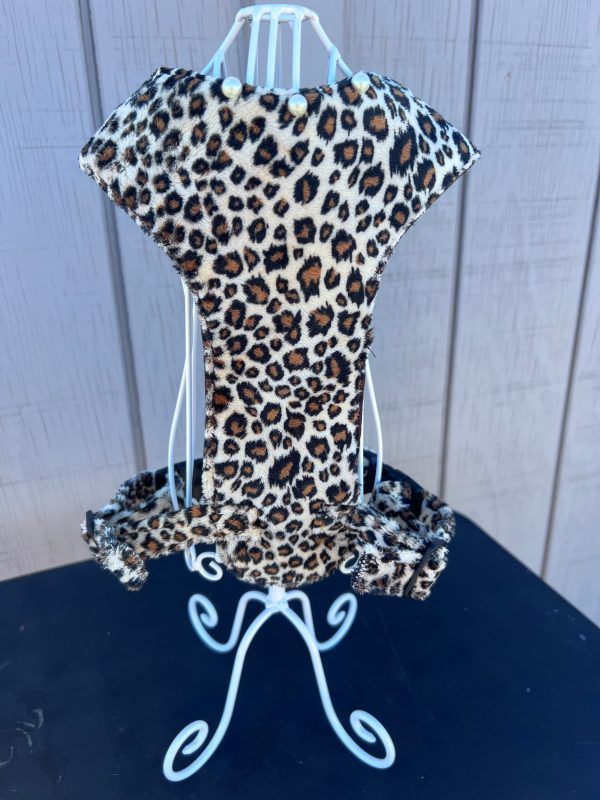 Medium Leopard print No Choke Dog Harness For Sale