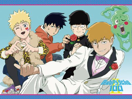 Mob Psycho 100 Wall Scroll  Group Valentines Day  Discount