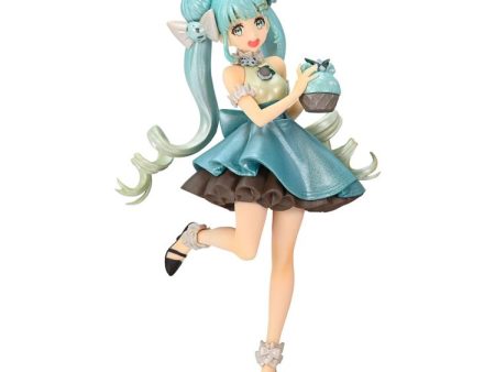 Hatsune Miku Figure SweetSweets Choco Mint Pearl Ver. Supply