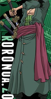 One Piece Wall Scroll  Zoro  Fashion