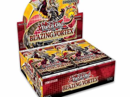 Yugioh TCG Booster Pack Blazing Vortex Supply