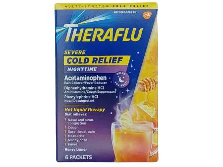 Theraflu Honey Lemon Flavor 6ct Discount