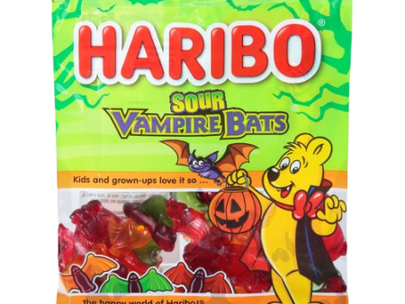 Haribo Sour Vampire Bats 4oz PEG Fashion