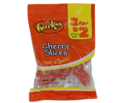 Gurleys Cherry Slices 2 $2 4z 12ct 50593 Cheap