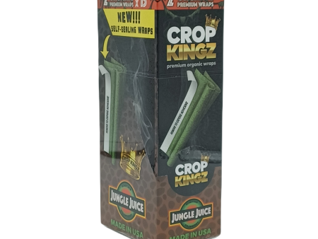 Crop Kingz Organic Wraps Jungle Juice 2pk 15ct Online Sale