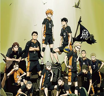 Haikyu!! Wall Scroll  Key Art  Hot on Sale