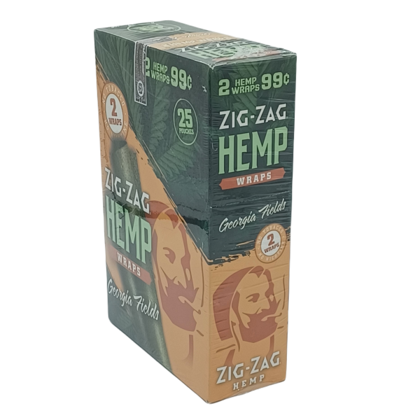 Zig Zag Hemp Georgia Fields 2 $.99c 2 25ct Hot on Sale