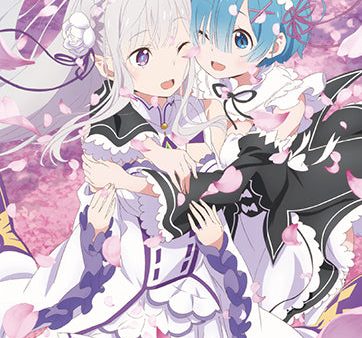 Re:Zero Wall Scroll  Emilia and Rem in Spring  Online now